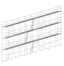 TERRA70 Homlokzati Állványrendszer csomag - 211 m2