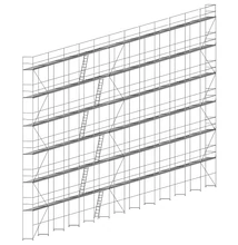 TERRA 70 Homlokzati Állványrendszer csomag  - 518 m2