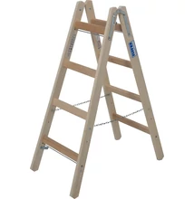 Krause Stabilo Két Oldalon Járható Fa Állólétra 2X4 Fokos