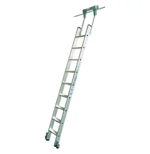 Krause Stabilo Lépcsőfokos Polclétra T-Vezetősínnel 9 Fokos