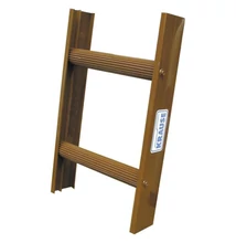 Krause Stabilo Kéményseprő Alumíniumlétra (Barna) 10 Fokos