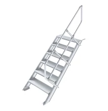 Krause LÉPCSŐ (KÖNNYŰFÉM), 6 FOKOS 0,8 M, 45°