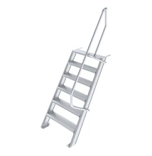 Krause LÉPCSŐ (KÖNNYŰFÉM), 6 FOKOS 0,6 M, 60°