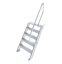 Krause LÉPCSŐ (KÖNNYŰFÉM), 5 FOKOS 0,8 M, 60°