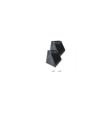Krause MONTO MŰANYAG LÁBDUGÓ XL 50x20 MM FEKETE (1 PÁR)
