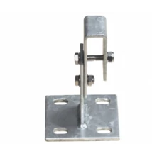 Krause RENDSZERELEM FALI RÖGZÍTŐ100-150 MM ÁLLÍTHATÓ, ALAPLEMEZ 120x120 MM