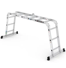 Cagsan QUADRO Univerzális létra 3x4 fokos (Munkamagasság: 3 - 4,3m)