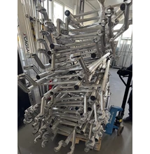 HASZNÁLT CAGSAN PROFI gurulóállvány Protube SN (180)-Munkamagasság: 6,4m