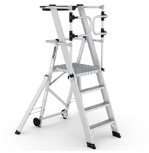KEY-PRO Összecsukható platform létra 3+1 fokos ( Munkamagasság: 3m) 