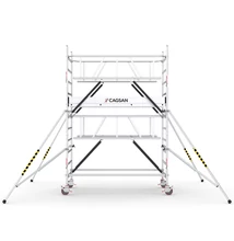 Cagsan ProTUBE LN230_(240) gurulóállvány - dupla széles (Munkamagasság: 4,3m)