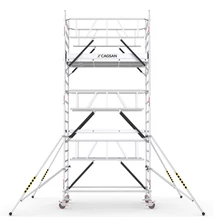 Cagsan ProTUBE LN440_(240) gurulóállvány - dupla széles (Munkamagasság:6,4m)