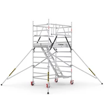 CAGSAN lépcsős gurulóállvány Protube LNME (180)-Munkamagasság:4,3m