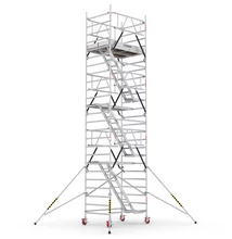 CAGSAN lépcsős gurulóállvány Protube LNME (180)-Munkamagasság:8,5m