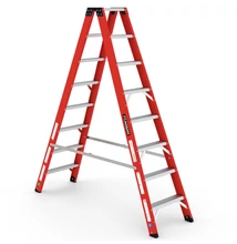 CAGSAN FIBERO - üvegszálas létra 2x8 fokos (Munkamagasság: 3,2m)