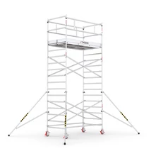 Cagsan Protube L 240 cm sorozat - Dupla széles gurulóállvány Munkamagasság: 6,4m