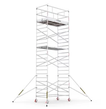 Cagsan Protube L 240 cm sorozat - Dupla széles gurulóállvány Munkamagasság: 8,5m