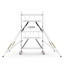 CAGSAN gurulóállvány Protube SN (180)-Munkamagasság: 4,3m