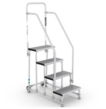 Cagsan RADORE - Professzionális szerelőlétra 4 fokos (Munkamagasság: 3m)