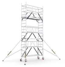 CAGSAN gurulóállvány Protube SN (240)-Munkamagasság: 6,4m