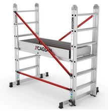 Cagsan STELLA Összecsukható Létra Állványzat (Munkamagasság: 4,3m)