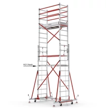 CAGSAN Telesafe XLN Profi 2x11 fokos kétrészes állvány (Munkamagasság: 6,4m)