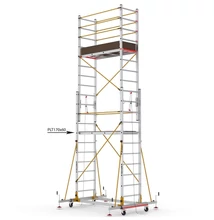 CAGSAN TELESAFE XLN Félprofi 2x11 fokos  kétrészes állvány - (Munkamagasság: 6,4m)