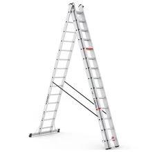 BÉRELHETŐ Cagsan TRIOCOMBI - Három részes sokcélú, kombinált létra - 3x14 fokos