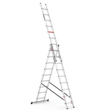 CAGSAN TRIOMAX - Három részes kombinált létra 3x9 fokos