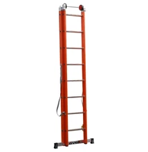 CAGSAN V2 Kétrészes üvegszálas létra 2x8 fokos (Max munkamagasság: 4,5m)