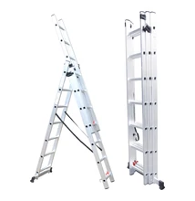 Fieldmann Háromrészes Univerzális Létra 3x7 fokos 