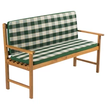 Fieldmann Kerti pad párna - zöld kockás  FDZN 9108