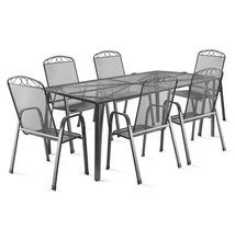 Fieldmann IRIS 6 - kerti bútor szett - IRIS 6