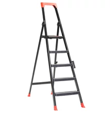 Wonder 4+1 fokos egy oldalon járható háztartási létra  (Munkamagasság: 2.99 m)