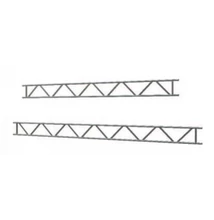 TERRA70 Rácsostartó, alumínium, 5,2 m homlokzati állványhoz