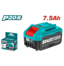 TOTAL Tools Lítium-ion akkumulátor 7,5Ah, 20V/P20S / INDUSTRIAL