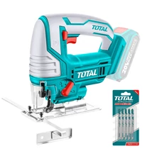 TOTAL Tools Akkus Dekopírfűrész 2400rpm/20V/2.0Ah-7.5Ah/P20S/ INDUSTRIAL (akkumulátor nélkül)