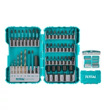 TOTAL Tools 45 db-os ütvecsavarozó készlet / INDUSTRIAL