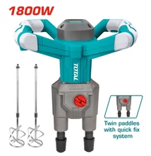TOTAL Tools Keverőgép 1800W, 680rpm/ INDUSTRIAL
