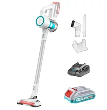 TOTAL Tools Akkus porszívó 20V/2.0Ah-7.5Ah/P20S (SET Akkumulátor 1x2Ah, Charger, Töltő)