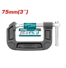 TOTAL Tools G szorító 75mm / INDUSTRIAL