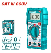 TOTAL Tools Digitális multiméter 0012/ CATIII600V