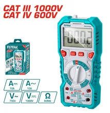 TOTAL Tools Digitális multiméter 7503/ CATIII1000V/CATIV600V