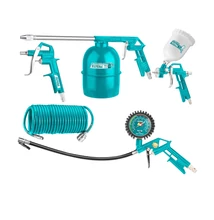 TOTAL Tools 5 darabos sűrített levegős szerszámkészlet 12Bar/4Bar