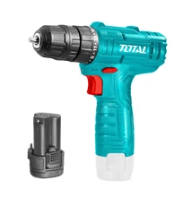 TOTAL Tools Akkus fúrócsavarozó 12V/1,5Ah/20Nm/S12 (SET Akkumulátor 1×1.5Ah, Charger, Töltő)