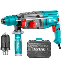 TOTAL Tools Fúró-vésőkalapács 950W kiegészítő tartozékkal SDS Plus/4670bpm/2,5J