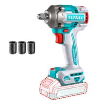 TOTAL Tools Li-ion akkus ütvecsavarozó 400Nm/1/2″/ INDUSTRIAL (akkumulátor nélkül)