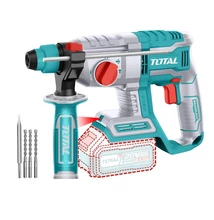 TOTAL Tools Akkus fúró-vésőkalapács 1100rpm/5400bpm /2.0J/P20S / INDUSTRIAL (akkumulátor nélkül)