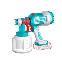 TOTAL Tools Akkus festékszóró pisztoly 120Din-s/800ml/min /P20S (akkumulátor nélkül)