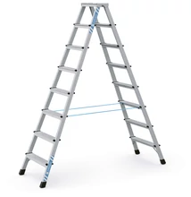 ZARGES XLstep B Szegecselt lépcsős állólétra 2x8 fokos (Munkamagasság: 3,5m)