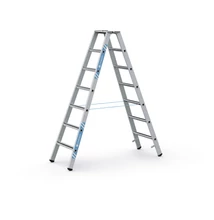 ZARGES Állólétra 2x7 elox Saferstep B